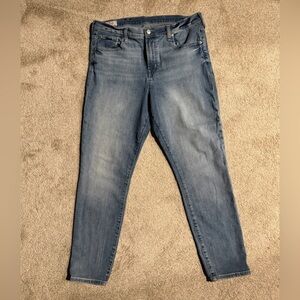 Gap Classic Blue Women's Jeans True Skinny High Rise size 16/33